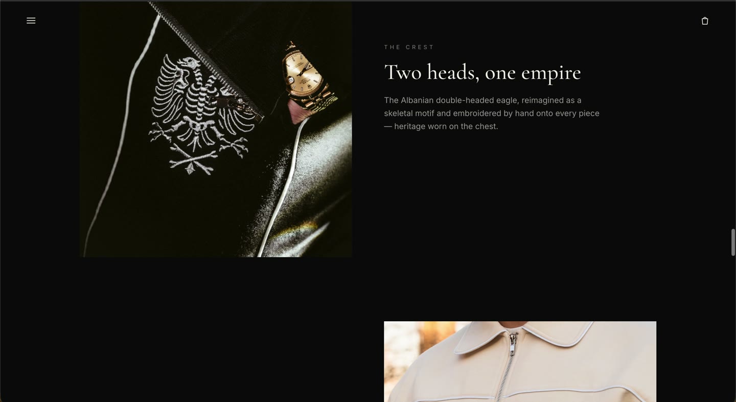 Silent Empire brand story: two heads, one empire